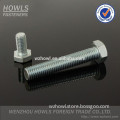 DIN933 DIN931 M5-M52 Carbon steel and stainless steel BZP ZP YZP BLACK HDG Class 4.8 8.8 10.9 12.9 Hex bolt M6*35